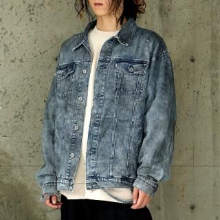 Distressed Denim Jacket
