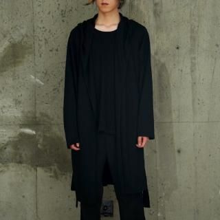 Long Hooded Cardigan