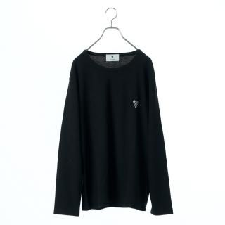 Waffle Embroidery L/S Tee