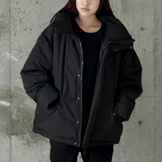 High Neck Over Half Coat



