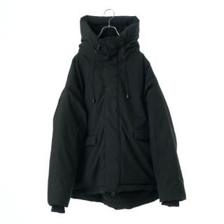 Hooded Over Half Coat




