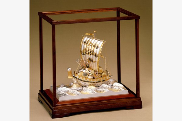 銀製 宝船 3号(房) - TAKEHIKO - 武比古 - 日本の伝統工芸・関工芸株式会社