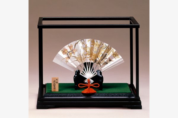純銀 扇 6号(四君子) - TAKEHIKO - 武比古 - 日本の伝統工芸・関工芸株式会社