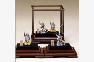 純銀 恵比須 大黒天 3号 - TAKEHIKO - 武比古 - 日本の伝統工芸 純銀 恵比須 大黒天 3号 - TAKEHIKO - 武比古 - 日本の伝統工芸