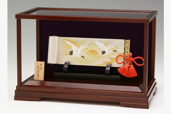 純銀 絵巻物 6号(鶴) - TAKEHIKO - 武比古 - 日本の伝統工芸・関 純銀 絵巻物 6号(鶴) - TAKEHIKO - 武比古 - 日本の伝統工芸・関