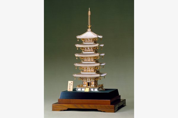 銀製 五重塔 - TAKEHIKO - 武比古 - 日本の伝統工芸・関工芸株式会社