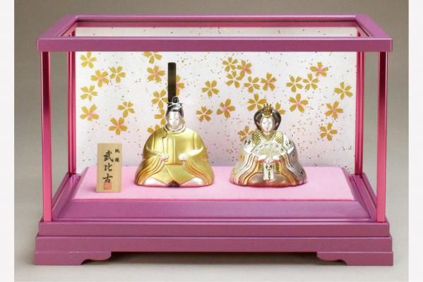 純銀置物 お雛様3号 - TAKEHIKO - 武比古 - 日本の伝統工芸・関 純銀置物 お雛様3号 - TAKEHIKO - 武比古 - 日本の伝統工芸・関