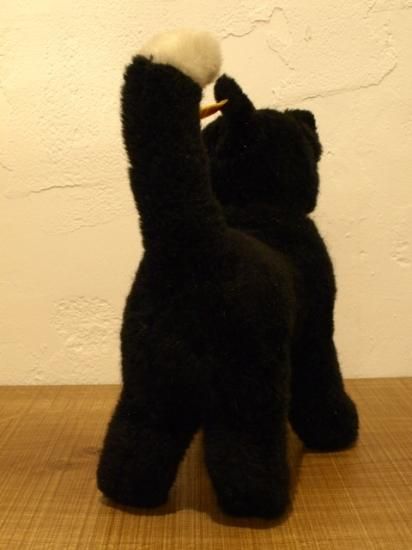 ヴィンテージ シュタイフ社 黒いねこ STEIFF BLACK CAT ヴィンテージ シュタイフ社 黒いねこ STEIFF BLACK CAT