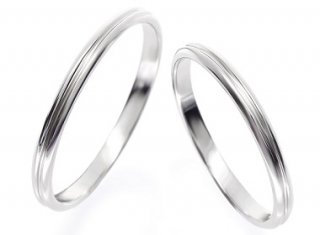 結婚指輪 PT950ハードプラチナ - ブライダルリング