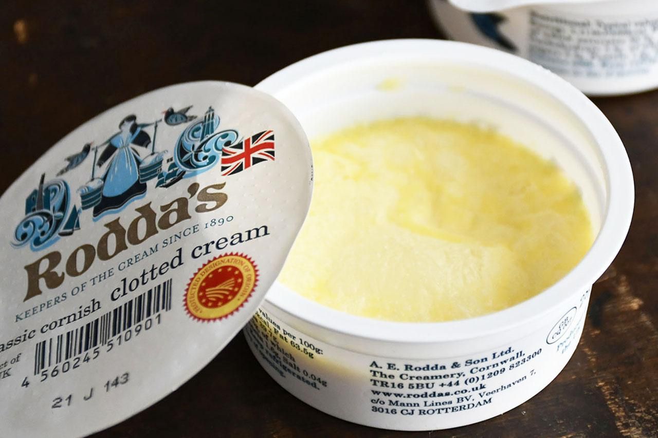 激レア　CLOTTED CREAM グリーン 楽天市場】日本マイセラ クロテッドクリーム プレーン 170g