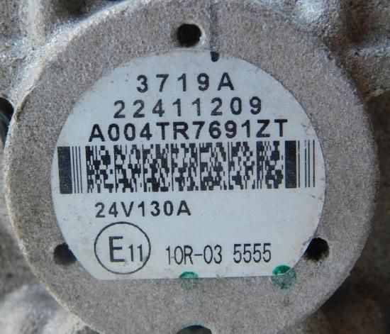 ○オルタネーター○三菱 日産UD クオン A004TR7691ZT/22411209 ○オルタネーター○三菱 日産UD クオン A004TR7691ZT/22411209