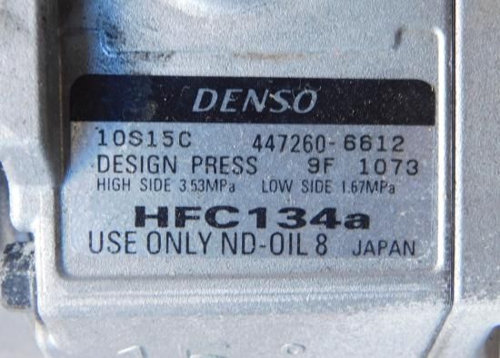 鉄のラインバレル 不要機付き ○コンプレッサー○デンソー 日野大型トラック 447260-6612