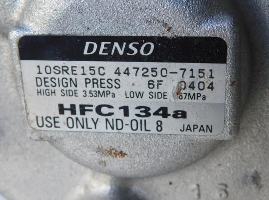 【AXEL32】様　修理専用 ○コンプレッサー○デンソー トヨタ , 日野トラック 447250-7151【新古
