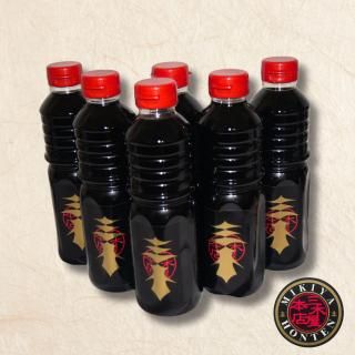 絹肌の貴婦人 三木屋 本熟成 麺つゆ 500mL×6本