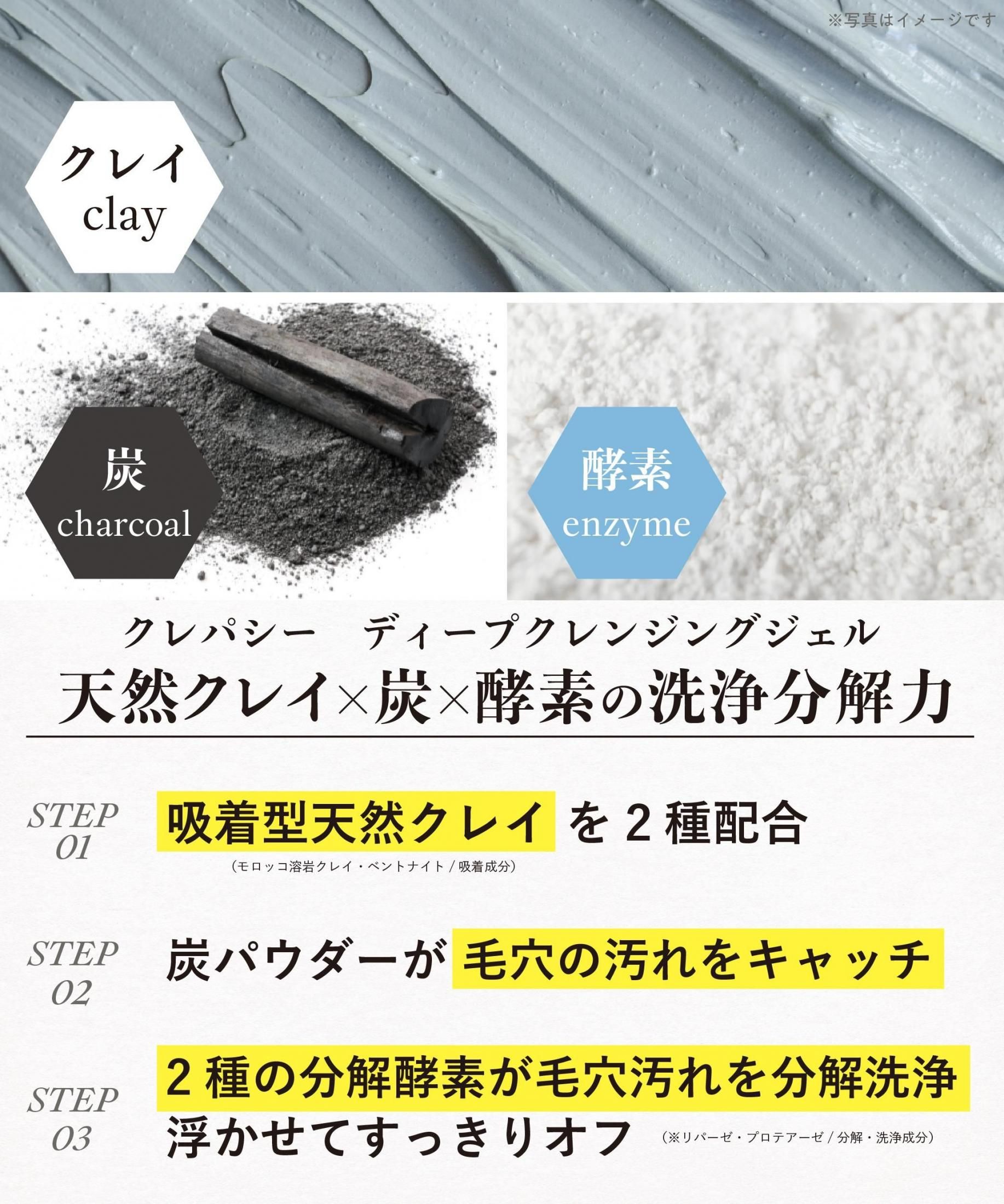 送料無料】クレパシー ディープクレンジングジェル(R)セット