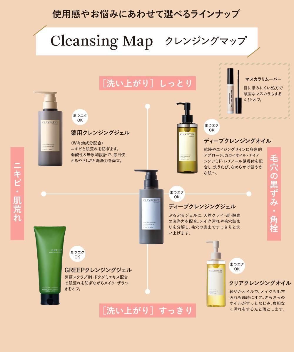 ドクダミエキス配合】グリープ ゴマージュクレンジングジェル