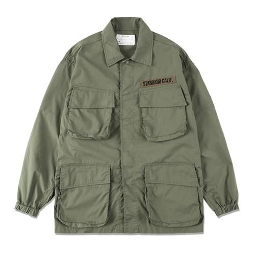 【STANDARD CALIFORNIA / スタンダードカリフォルニア】SD Coolmax Stretch Ripstop Jungle  Fatigue Jacket