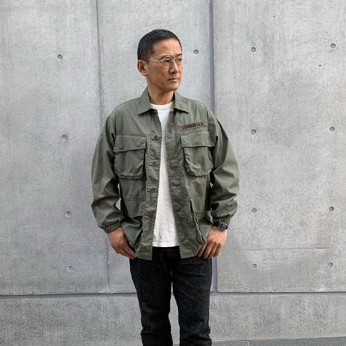 【STANDARD CALIFORNIA / スタンダードカリフォルニア】SD Coolmax Stretch Ripstop Jungle  Fatigue Jacket