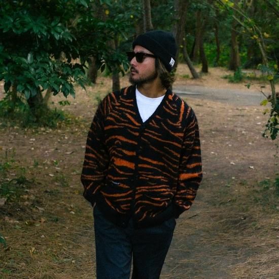 CAPTAINS HELM / キャプテンズヘルム】#MOHAIR TIGER CARDIGAN CAPTAINS HELM / キャプテンズヘルム】#MOHAIR TIGER CARDIGAN