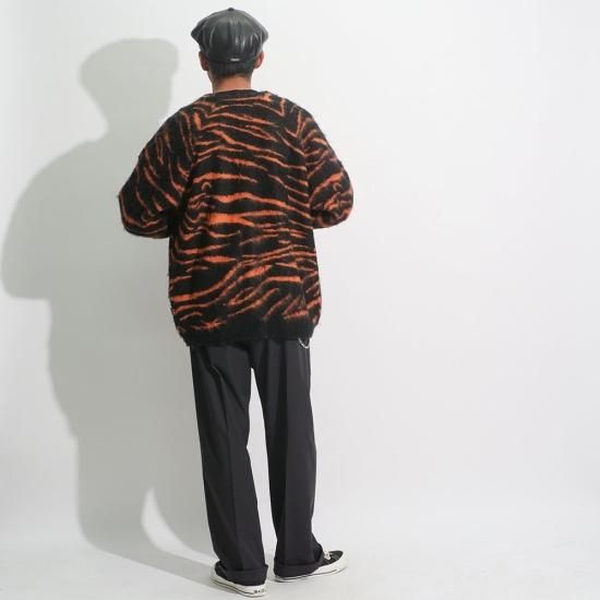 トップス CAPTAINS HELM TIGER CARDIGAN L CAPTAINS HELM TIGER CARDIGAN