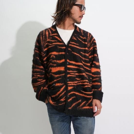 CAPTAINS HELM / キャプテンズヘルム】#MOHAIR TIGER CARDIGAN CAPTAINS HELM / キャプテンズヘルム】#MOHAIR TIGER CARDIGAN