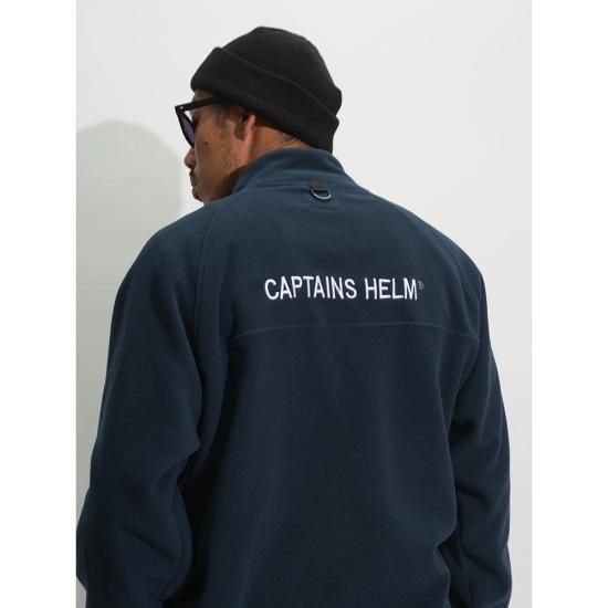 【CAPTAINS HELM / キャプテンズヘルム】#POLARTEC® HALF-ZIP FLEECE JKT