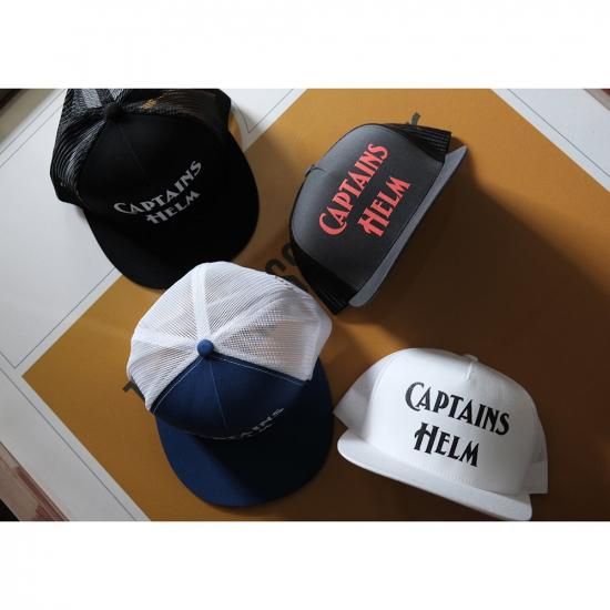 CAPTAINS HELM×HELLBENDERS&CO レザーキャップ - 帽子