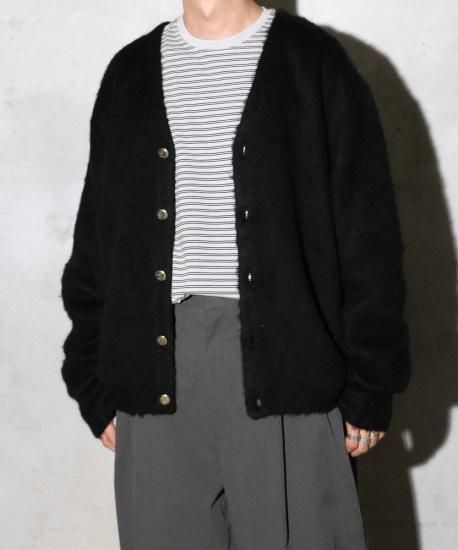 TOWNCRAFT / タウンクラフト】VINTAGE MOHAIR STRIPE CARDIGAN TOWNCRAFT / タウンクラフト】VINTAGE MOHAIR STRIPE CARDIGAN