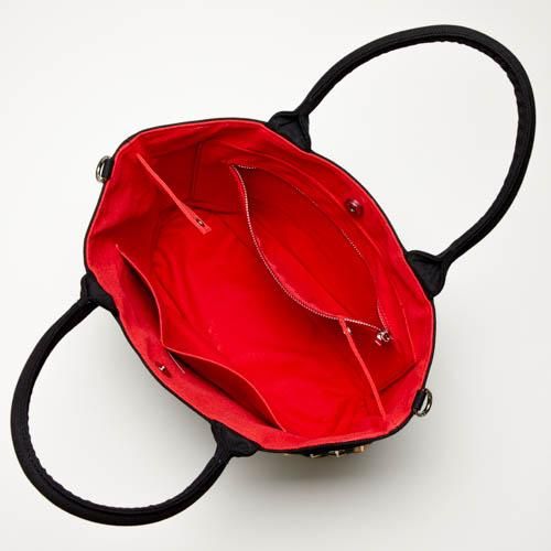 スタッズバッグ Gサイズ HOSHI×ブラック×ミックス×レッド