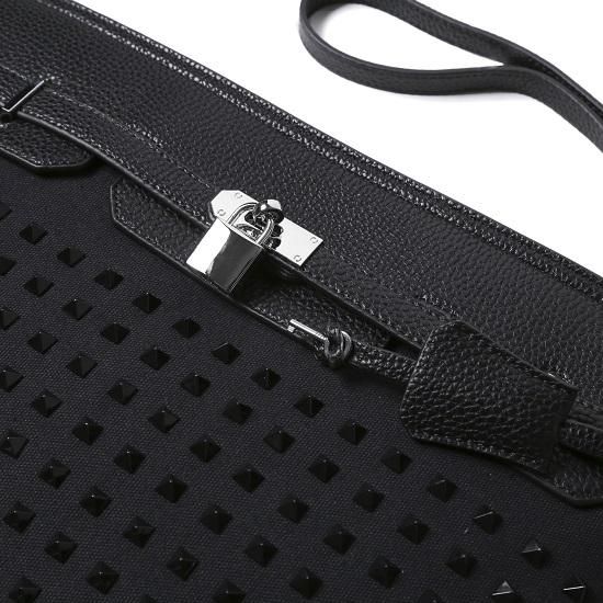 GLAMJAMグラムジャムスタッズクラッチバッグ BOSSクラッチバッグ