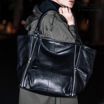 DECADE(DCD-01254)/ Water Proof Cow Lether Tote Bag - DECADE