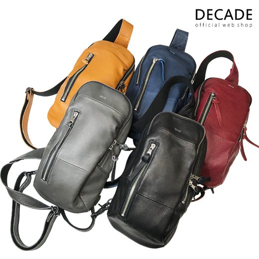 Oiled Leather No-01075 ボディ・バッグ - DECADE official WEB SHOP