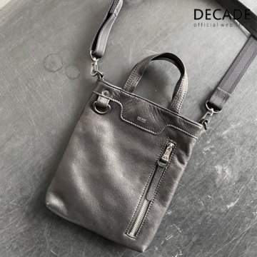 decade(dcd-01340l) cow leather 2way mini tote bag (s)