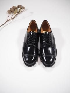 SANDERS  FEMALE MILITARY DERBY SHOE ITSHIDE SOLE 