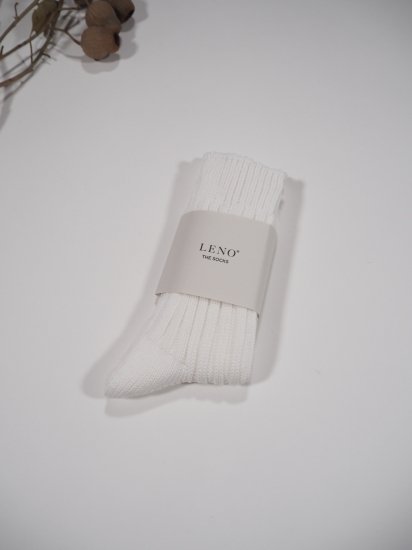 LENO  Cotton Rib Socks(Small) S001 1