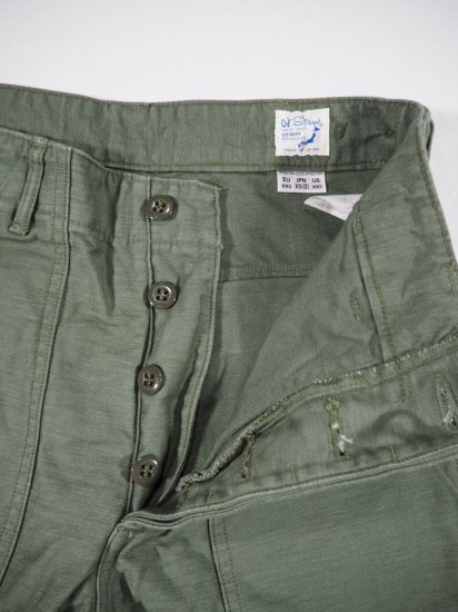orSlow  US ARMY FATIGUE PANTS (BUTTON FLY) 01-5002 2