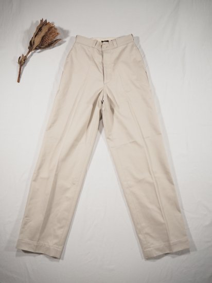 LENO WIDE CHINO TROUSERS H2102-PT005 0