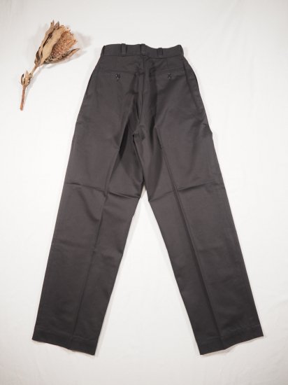 LENO WIDE CHINO TROUSERS H2102-PT005 3