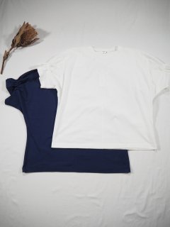 SPOOL BY B&H GATHER SLEEVE TEE 