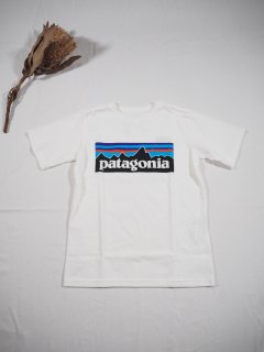 patagonia Boys' Regenerative Organic Certified Cotton P-6 Logo Organic T-Shirt 