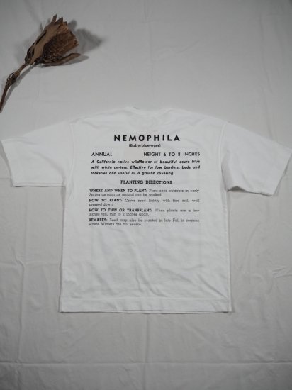 Niche.  FLOWER SEEDS Tシャツ [NEMOPHILA] NEMOPHILA 1