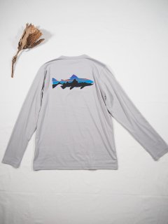 <img class='new_mark_img1' src='https://img.shop-pro.jp/img/new/icons14.gif' style='border:none;display:inline;margin:0px;padding:0px;width:auto;' />patagonia MEN'S L/S CAP COOL DAILY FISH GRAPHIC SHIRT [FTGY] 