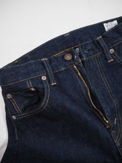 orSlow 107 IVY FIT SELVEDGE DENIM ONE WASH 01-0107 3