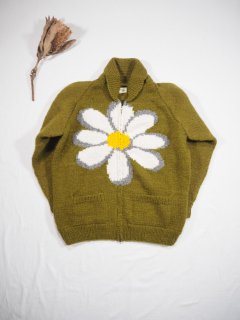 MacMahon Knitting Mills カウチンニット[FLOWER] 