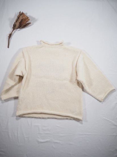 MacMahon Knitting Mills +Niche. ͥå˥å[FLOWER WHT/PPL] IJK-15 3