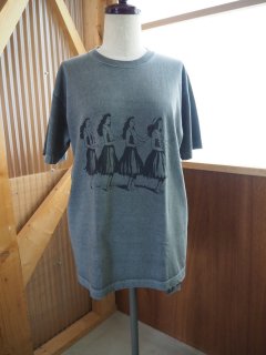 FUNG  S/S PIGMENT TEE [HULAGIRLS] 