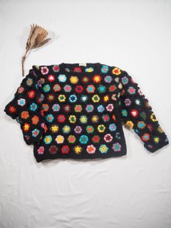 MacMahon Knitting Mills+Niche. CROCHET L/S TEE [HEXAGON] 