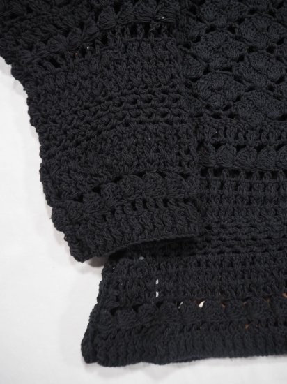MacMahon Knitting Mills +Niche. CROCHET CARDIGAN [SOLID] CROCHET 3