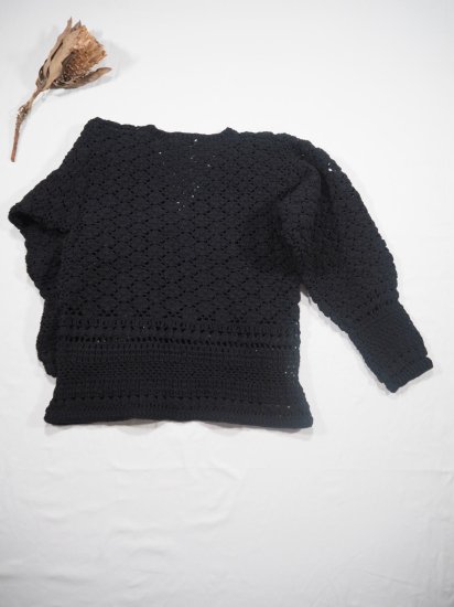 MacMahon Knitting Mills +Niche. CROCHET CARDIGAN [SOLID] CROCHET 4