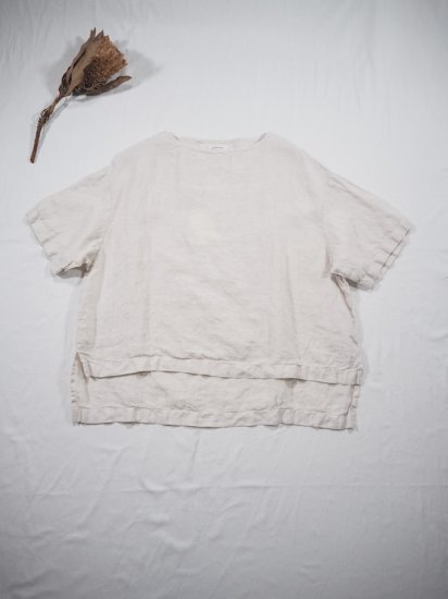 Honnete  OVERSIZED T SHIRTS [PALE GREY] 23SS-T26 2